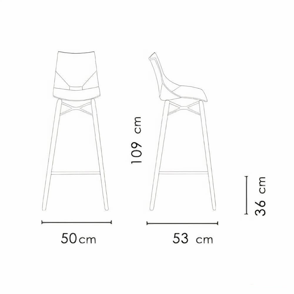 صندلی کانتر P832B نظری - Image 3