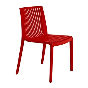 صندلی چهار پایه N495 نظری قرمز