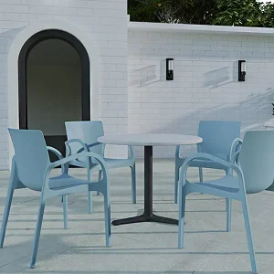 صندلی چهار پایه N807 نظری آبی