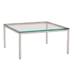 میز مربع ۹۰*۹۰با پایه فلزی با صفحه شیشه مدل۵۰۲۱MGاروند