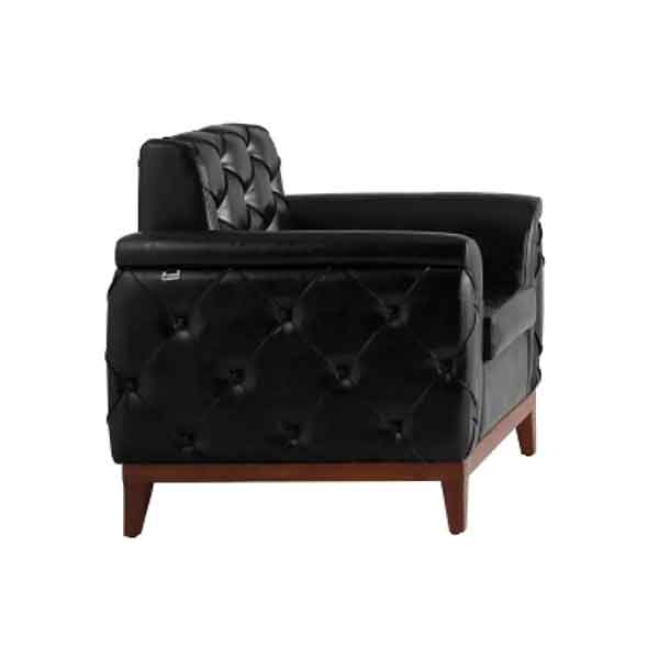 مبل F100N1 تک نفره راشن از کنار