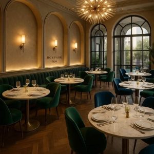 اصول چیدمان صندلی در رستوران ها