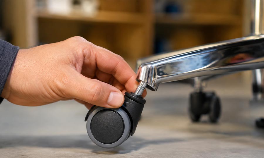 محافظت از کفپوش با چرخ بیصدا