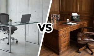 میز اداری مدرن یا کلاسیک