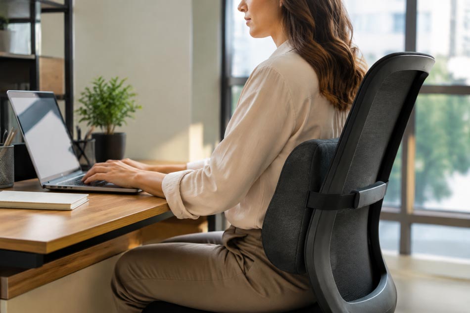 حفظ انحنای طبیعی ستون فقرات